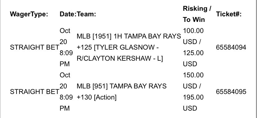 Saint_Pick's tweet photo. Tampa Game 1 https://t.co/kW9ZhNx1fg