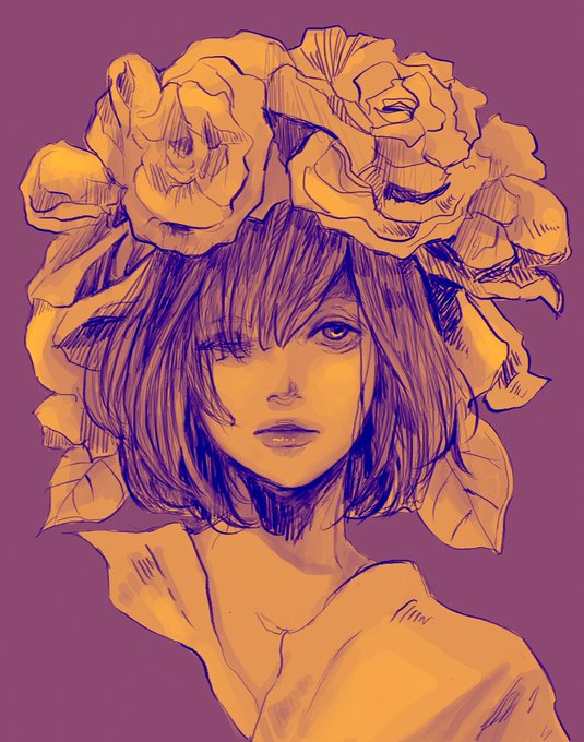 「花 紫」のTwitter画像/イラスト(新着)｜5ページ目