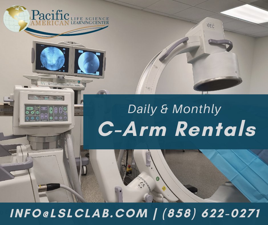 LSLC_Lab's tweet image. C-Arm rentals that offer quality and convenience.

Our large fleet offers many options from full sized C-Arms, Mini C-Arms, and specialized vascular machines with roadmapping and subtraction.

 #clinical #surgical #healthcare #tech #quality #xray #radiology #carm #carmrentals