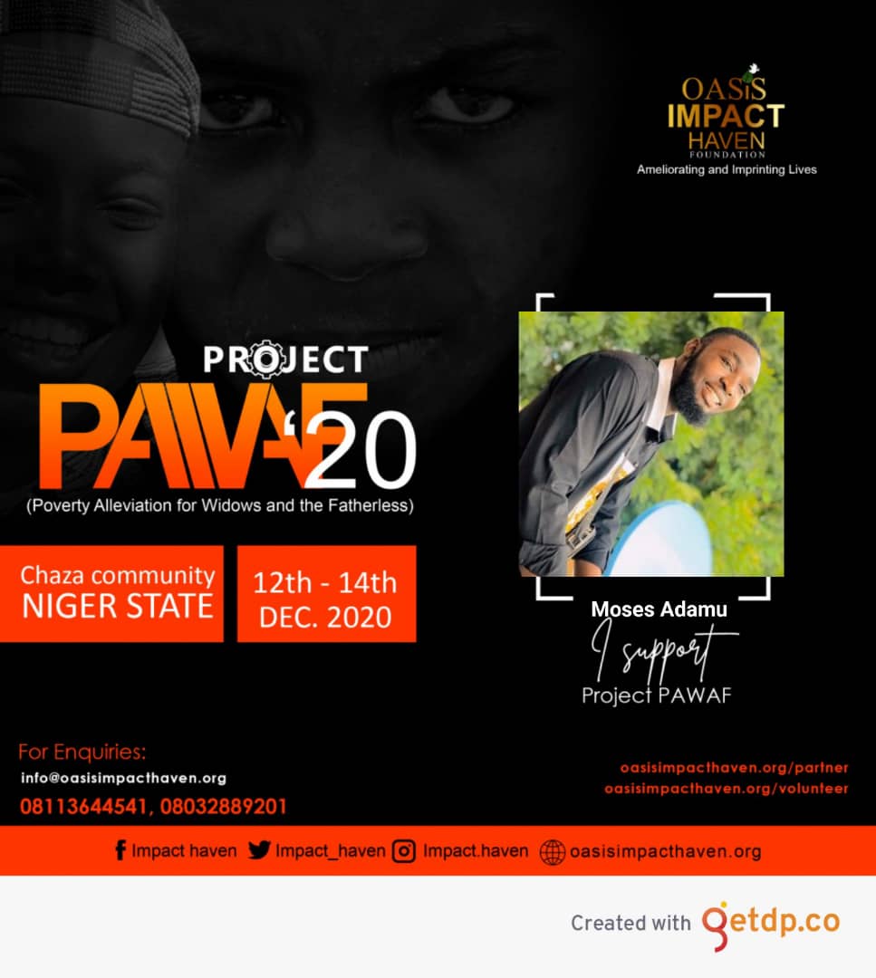 ImpactHavenNig's tweet photo. #ImpactHaven #PAWAFProject #ProudVolunteer
With Love we can change the World!!!@moseswade9 https://t.co/gKXnqHbTuE