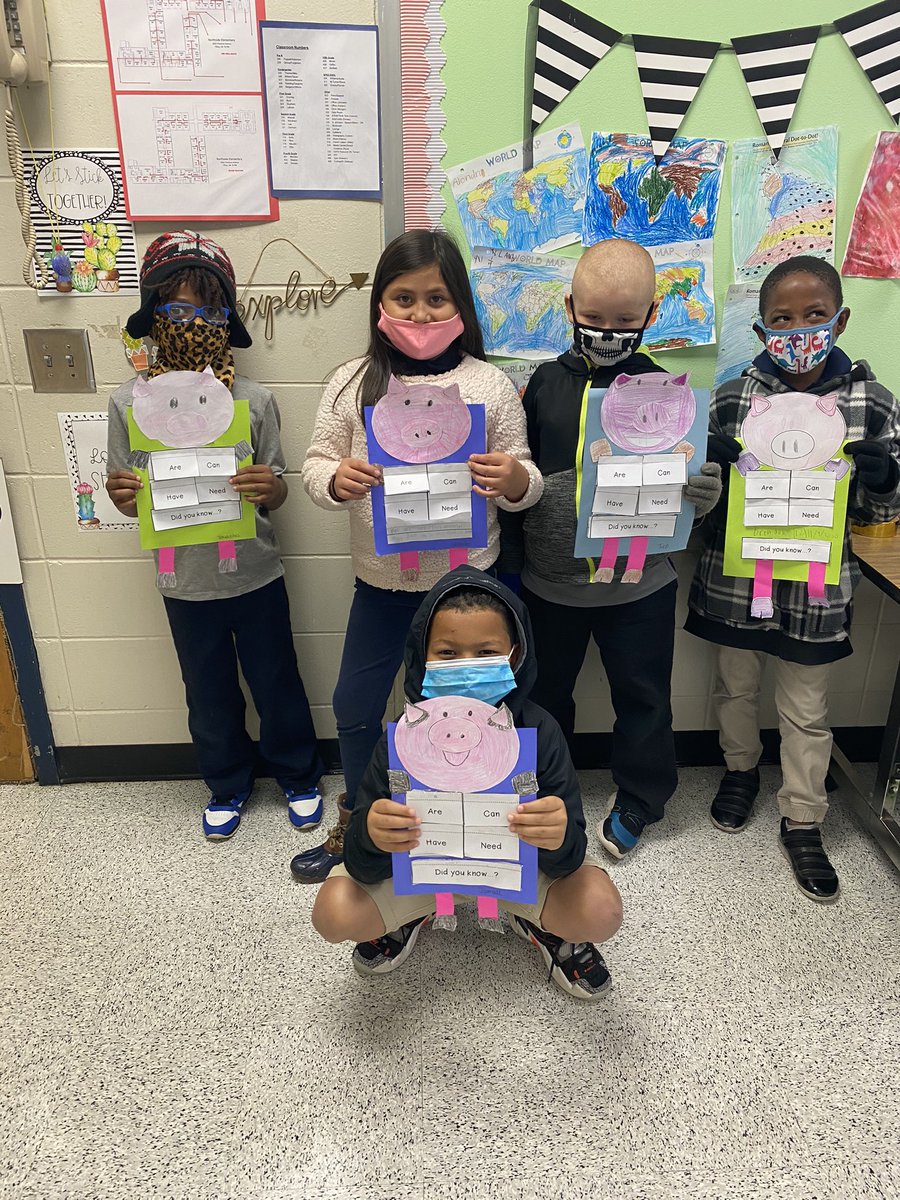 giftedgossip's tweet photo. Second grade is reading Charlottes Web and learning how to research information on the web. Essays coming soon on pigs! Did you know pigs were one of the first  domesticated animals? https://t.co/IKHNqLYust