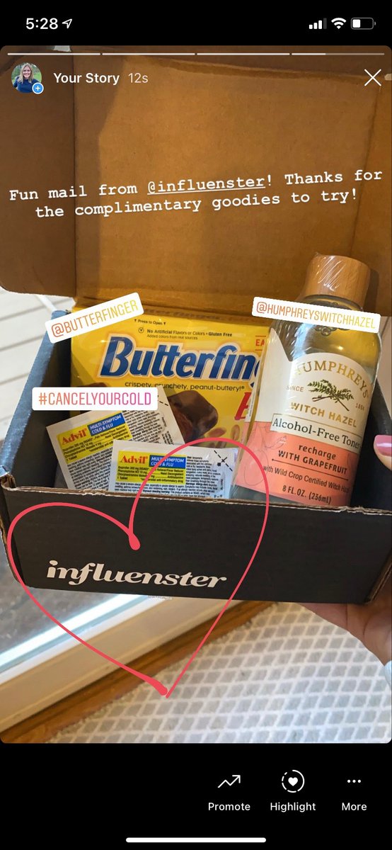 TiffanySchutt's tweet photo. Super excited to try these goodies from @Influenster! #complimentary But also kind of hoping I don’t *need* the Advil 😅 https://t.co/PENSM2foDG