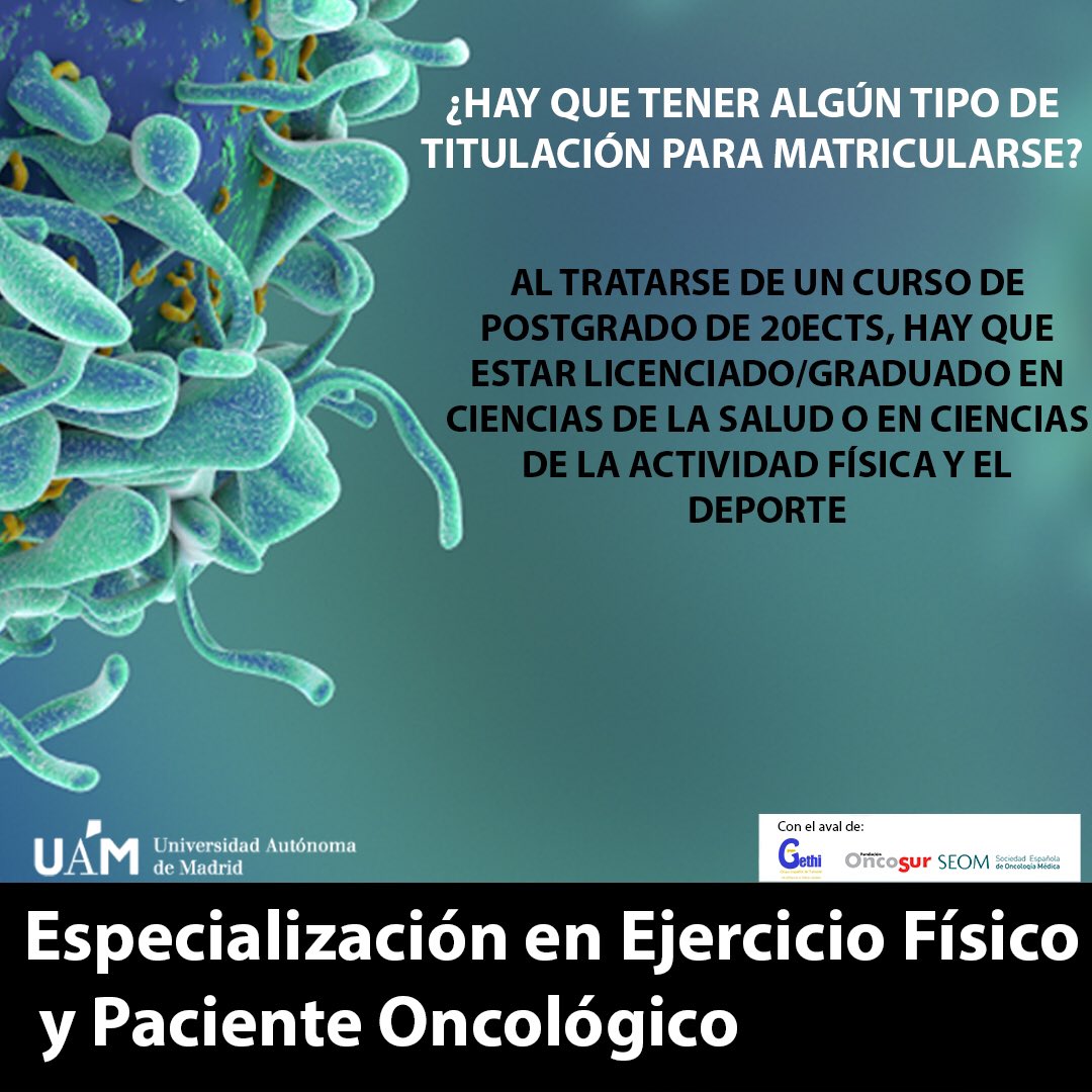 deportecancer's tweet photo. Os dejamos con las dudas más frecuentes de estas últimas semanas en relación al curso de postgrado  🧐 https://t.co/11yaI0G6I8