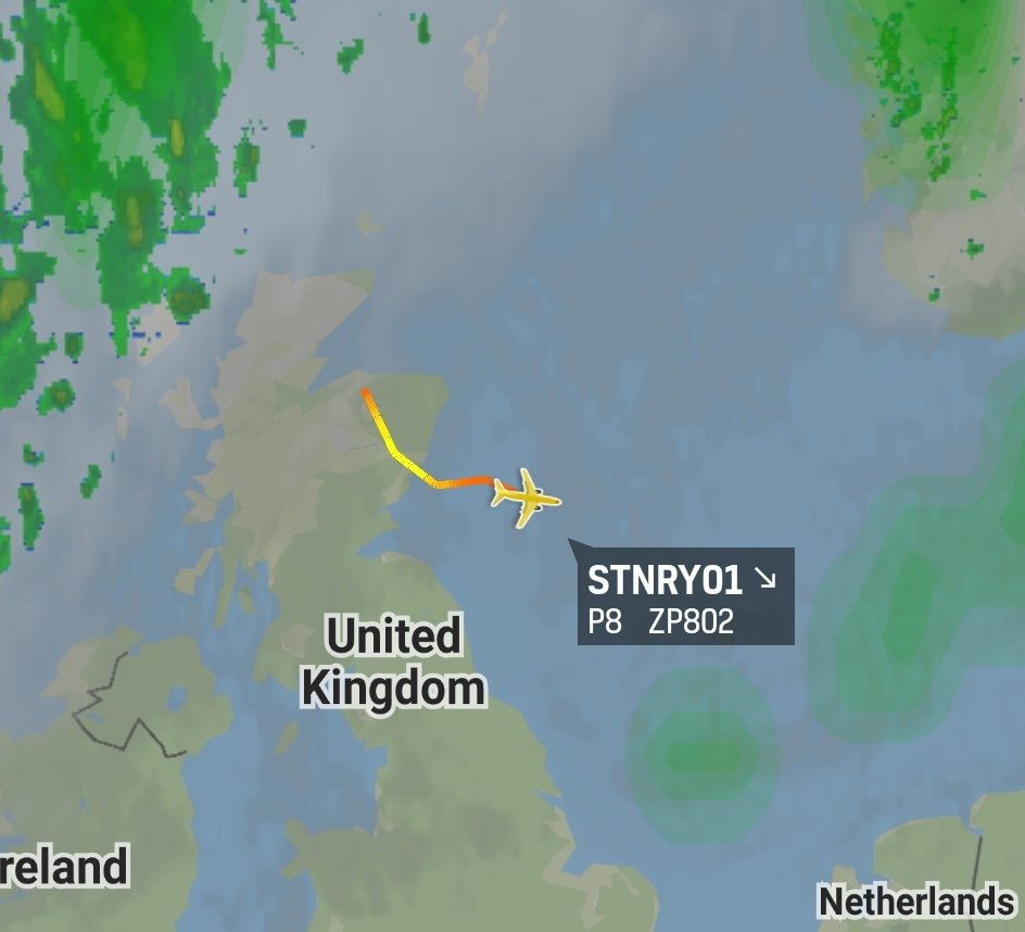 is_keelu's tweet photo. RAF
Boeing P-8A Poseidon
#STNRY01 #ZP802 #NorthSea https://t.co/KOfqzIXzEo