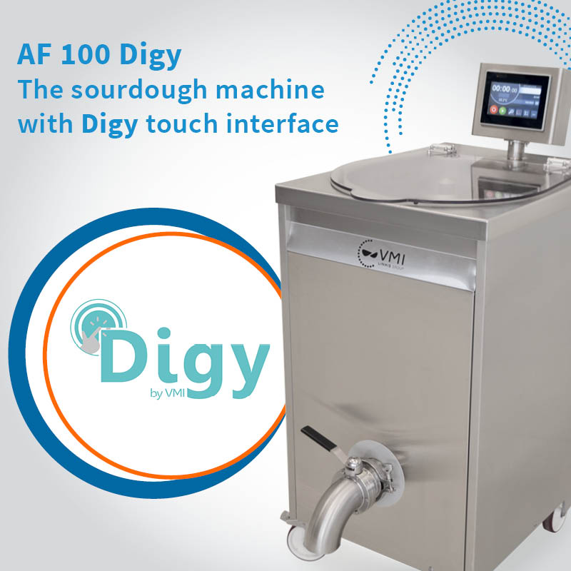 VMI_Mixing's tweet photo. [Food Process]🥖 The #fermenter AF 100 Digy is now available! This new version is equipped with the Digy touch interface, to ease the programming and cycle management of your #sourdough applications.
Learn more: https://t.co/UgGsPqyQQg
#control #Digy #vmimixing https://t.co/ijQKrPtZxR