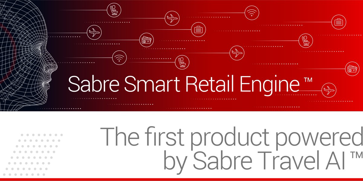 SabreNews's tweet photo. Sabre Unveils First Product Powered by its Proprietary 
Sabre Travel AI Technology https://t.co/rNWJpNT3kp https://t.co/23bXjHprjW