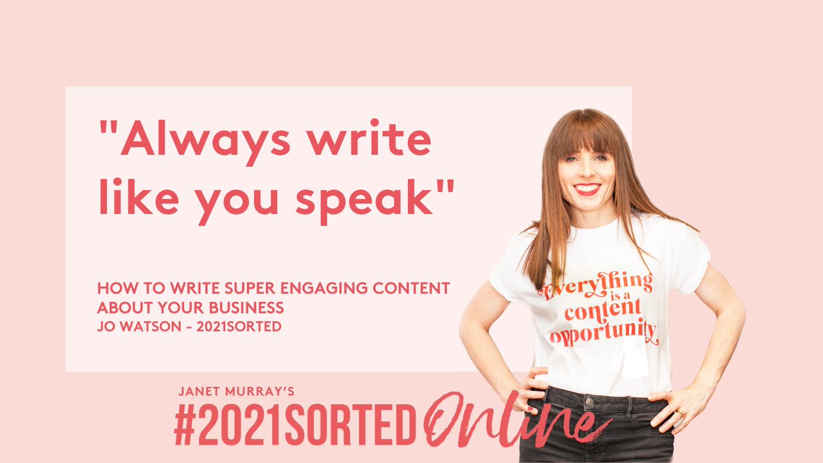 jan_murray's tweet image. Loved hearing from @agoodwriteup today.

Great insights and practical advice about writing really engaging content about your business by being more yourself.

Plus we tackled THAT question 👉 Should you swear on your social media posts?

#2021Sorted #copywritingtips