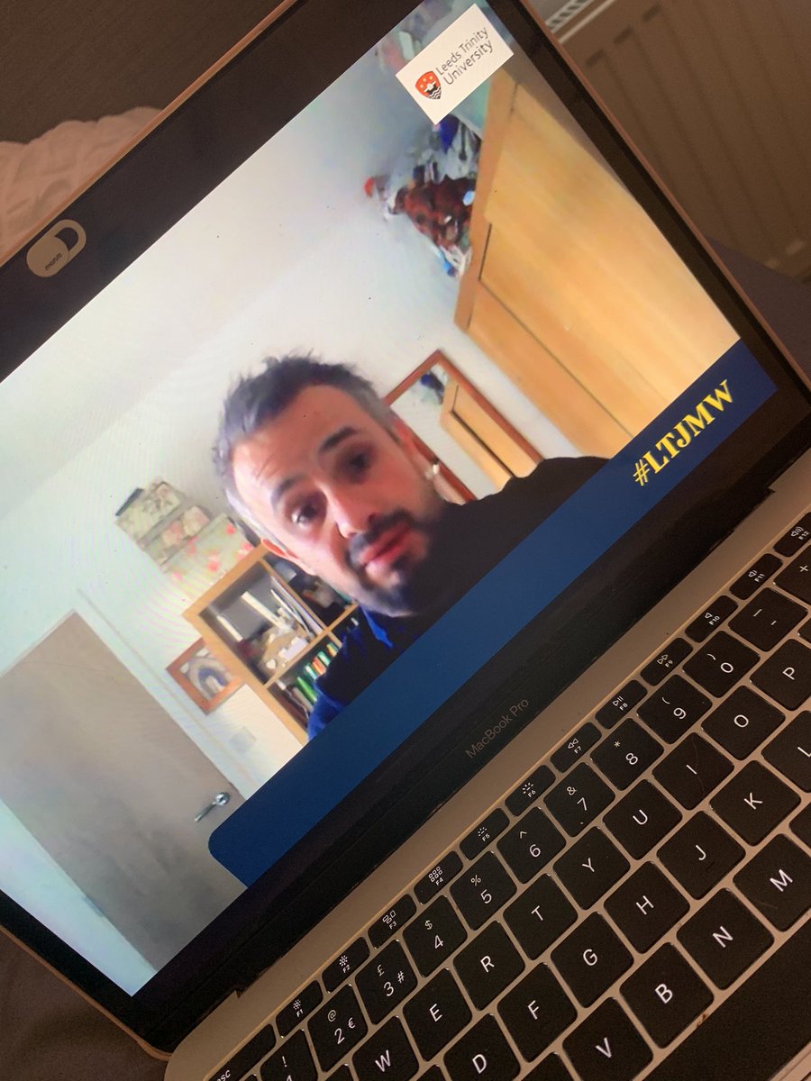 “Going above and beyond to grab an employer’s attention” with <a href="/NWestbyYPSport/">Nick Westby</a>. Talking today about work experience, showing keenness and how to apply in the Journalism industry! <a href="/LeedsTrinity/">Leeds Trinity University</a> #journalismandmediaweek <a href="/LTJournalism/">LT Journalism</a>