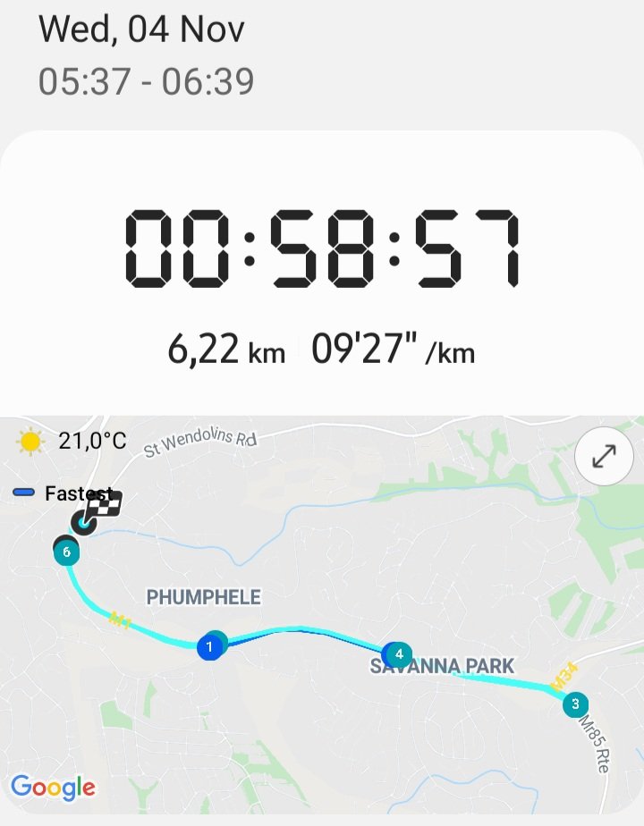 SphaChagwe_'s tweet photo. Running 🏃‍♂️ 

It's a refreshing way to start my day.

#SlowlyButSurely
#Focus https://t.co/eCmIgYx5Xv