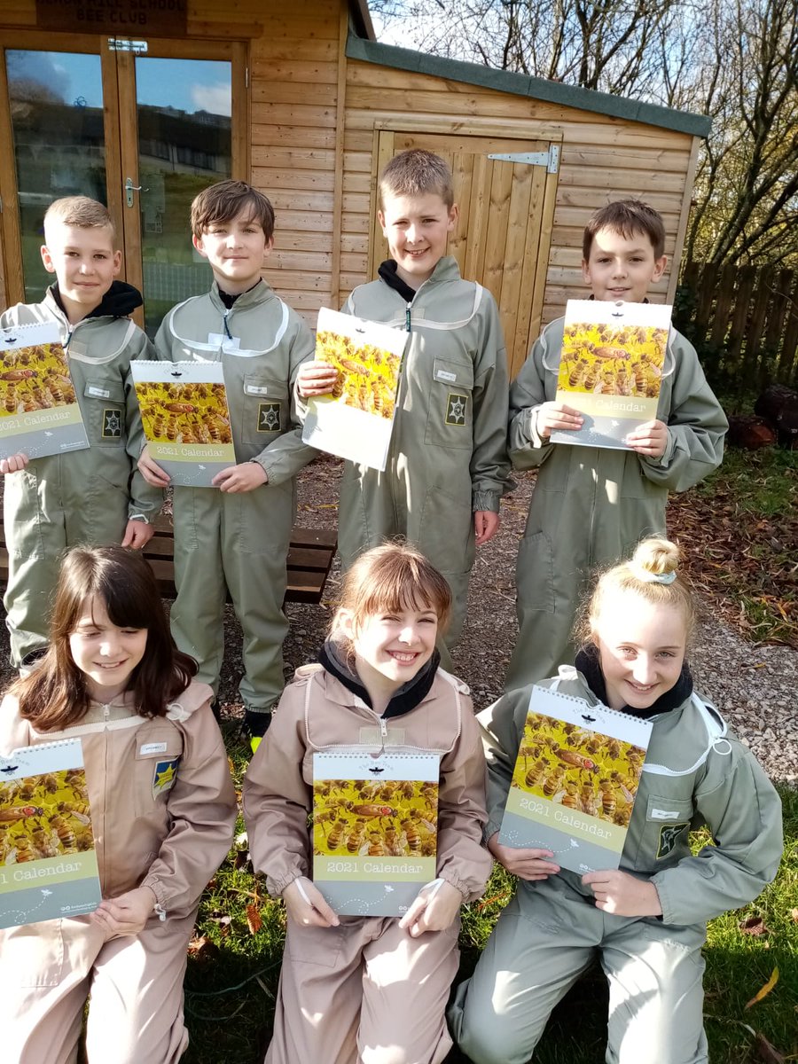 beekeepingkids's tweet photo. Here are just a few of our #BeeTeam showing off our calendars! They would love your support, so if you are looking for the perfect #Christmas gift, then look no further! All £ goes to educating the next generation of #beekeepers £10 Inc p&amp;p
Email admin@schoolbeekeeping.co.uk https://t.co/AzIOUVA5dx