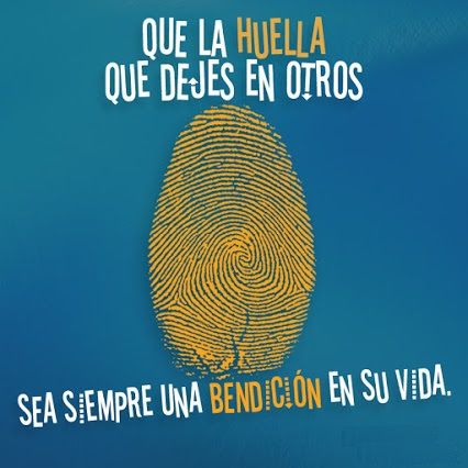 Dejemos huellas de paz y esperanza alli donde hacemos vida con aquellas personas que comparten con nosotros sus luchas y preocupaciones. Escucha, comprende, evita el juicio!