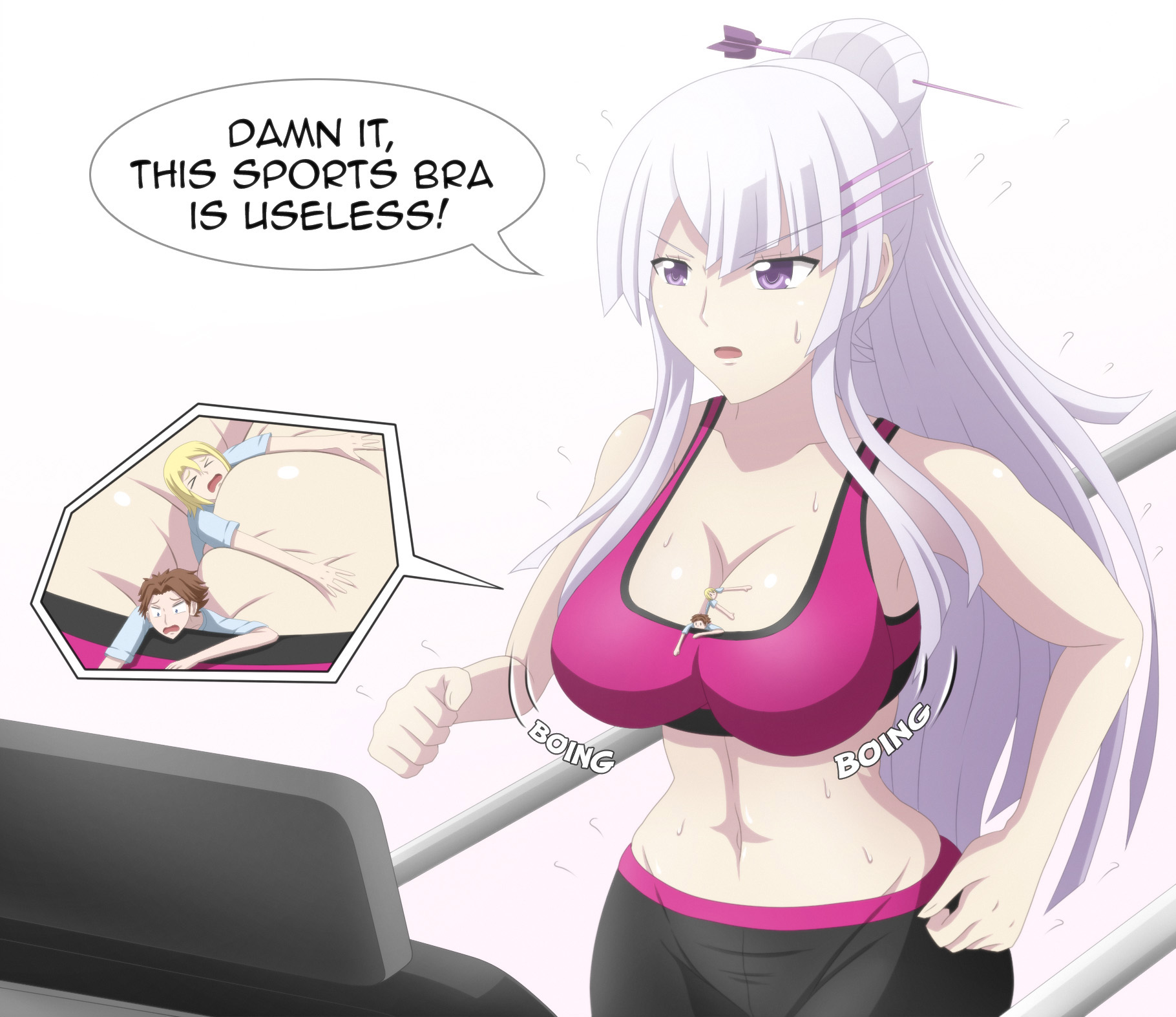 Jenny Secret Froleytia Is Doing Her Morning Workout While Waiting For Heivia Quenser Little Did She Know Both Of Them Are Very Close To Her Giantess Heavyobject 巨大娘 ヘヴィーオブジェクト