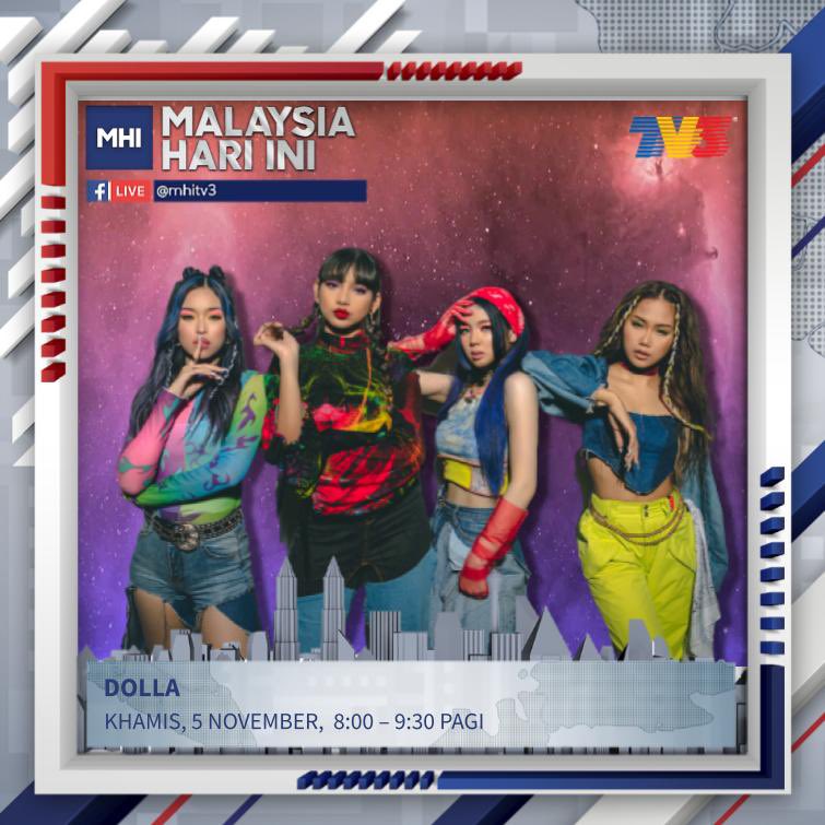 UMDomestic's tweet photo. Saksikan @dollaofficialMY di MHI pada 8 pagi esok guys hanya di @tv3malaysia / facebook live @mhitv3 

#Impikan #Dolla #WatchMeGlow https://t.co/QBjJ6jzvEL