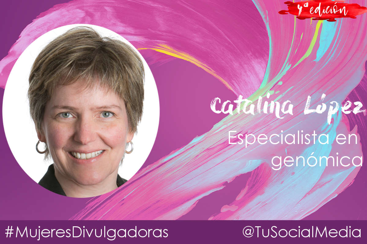 TuSocialMedia's tweet photo. 💫 Hoy en #MujeresDivulgadoras nos vamos a Colombia para conocer a Catalina López-Correa @clopezcorrea2, directora ejecutiva de la Red Canadiense de Genómica del #COVID19 @GenomeCanada.😉

https://t.co/lxxwsFeI8q https://t.co/sV2Cn1Hv8k