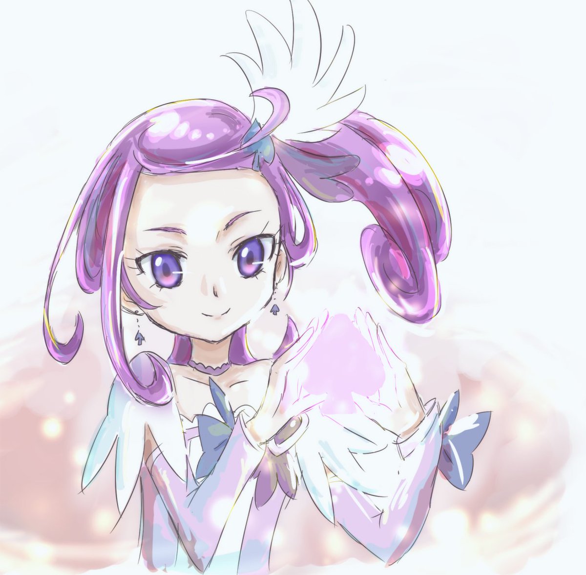 プリキュア まこぴー誕生日おめでとう 過去絵でお祝い 剣崎真琴生誕祭 キ おふとん ヒミコ のイラスト