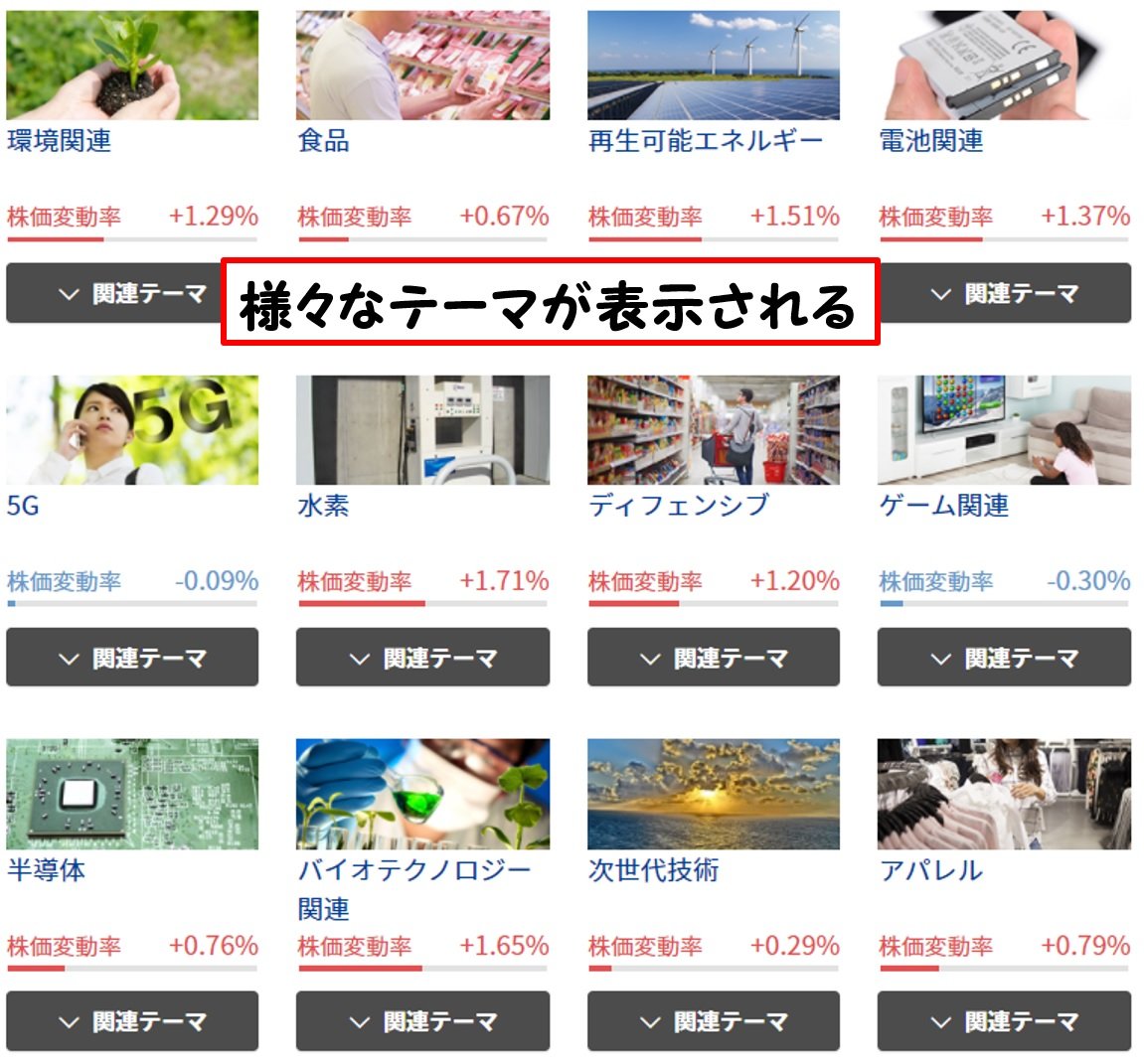 latte_koime's tweet photo. 【テーマ銘柄の探し方(簡易編)】
※詳細は画像参照

���間がないときに
簡易的にテーマ銘柄を探したいときに
活用している方法になります！

基本的にはホームページをひたすら巡ったり、
過去のニュースをひたすら探して、
関連銘柄一覧を作ったりしていますが、
簡易的に探したい時にとても便利です！ https://t.co/kmLORRHok7