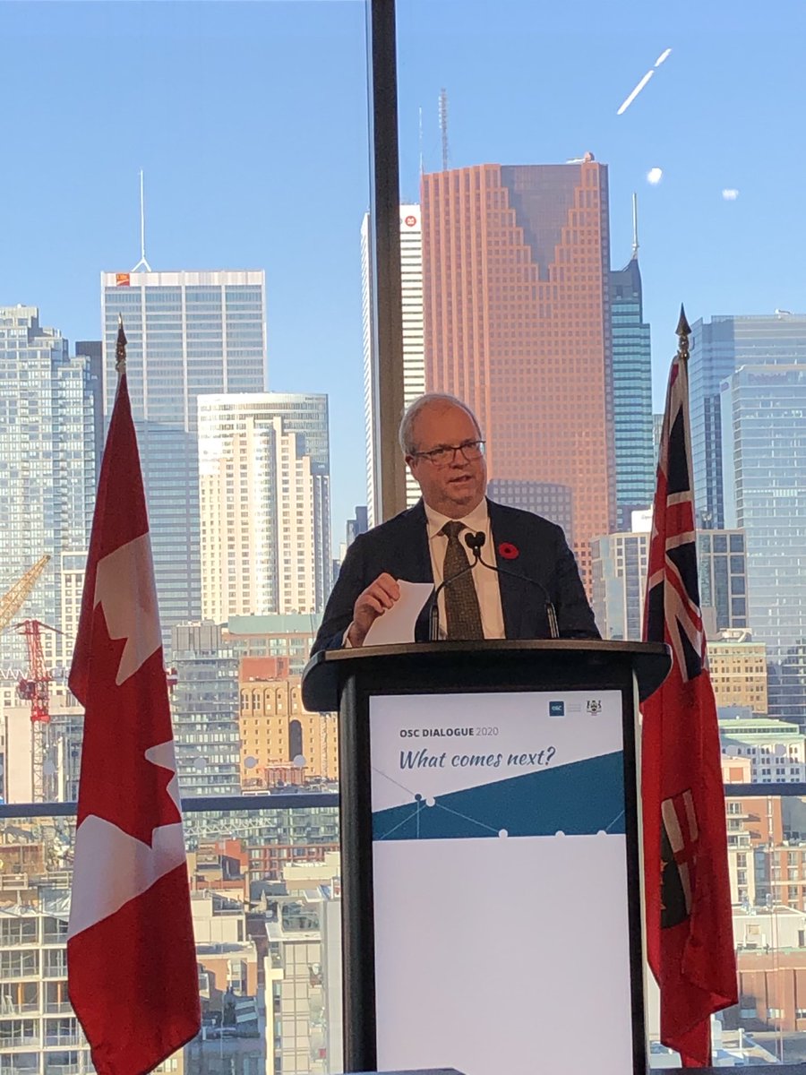 OSC_News's tweet photo. OSC Acting Chair @GrantVingoe: Today we have a chance to reflect on this moment in a broader context, and to look ahead to ‘What Comes Next’ – the theme of today’s conference. #OSCDialogue https://t.co/GxAxAmeb4F