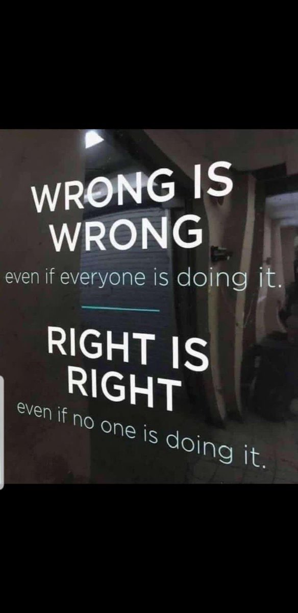 mikeygreen68's tweet image. Which ever way you stack it up, #WrongIsWrong and #RightIsRight 👊