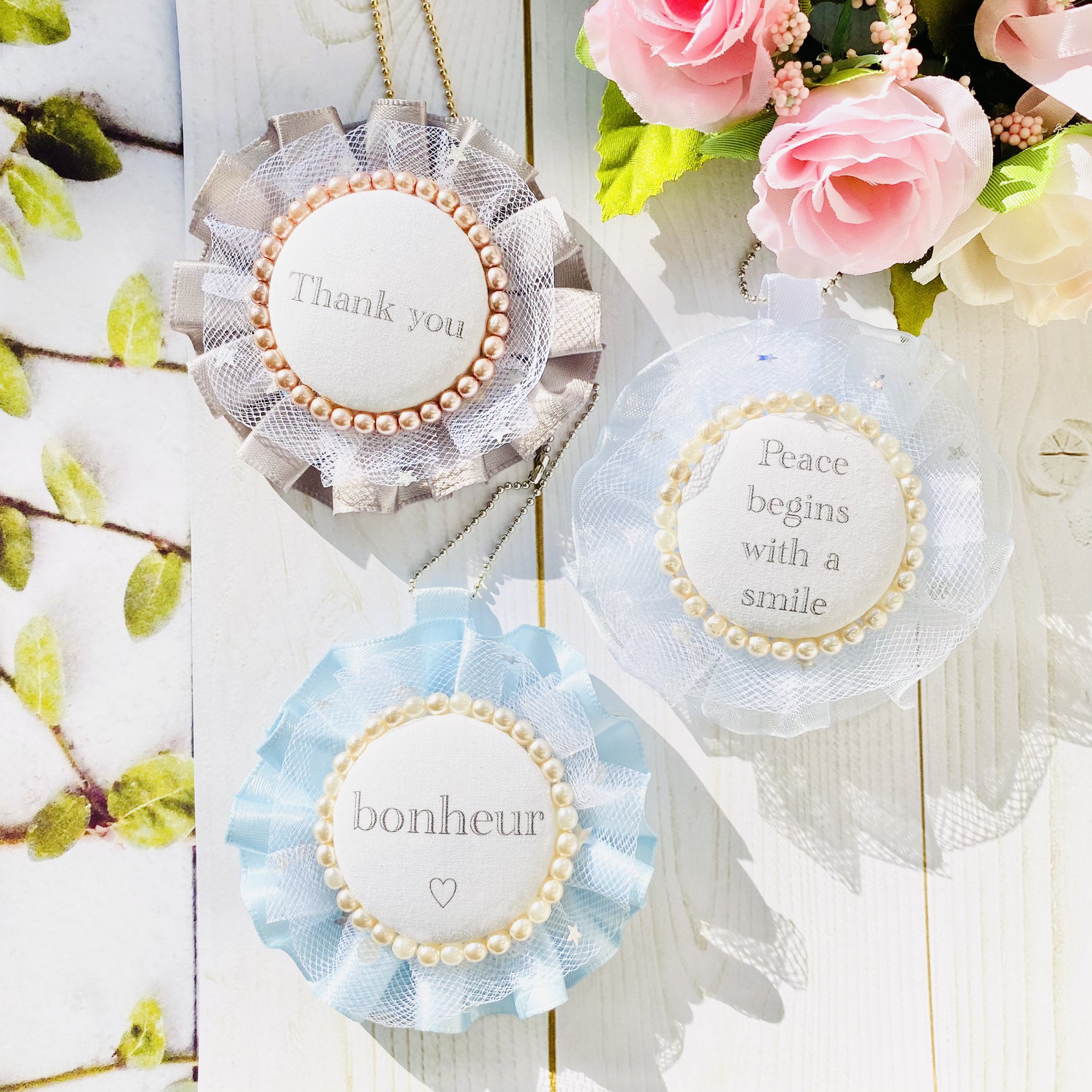 Handmade May S リボンとフワフワチュールのロゼット 可愛いロゼットの世界感が広がります Hikoロゼット Hikoロゼット認定講師 T Co Qhehztaiwm Twitter