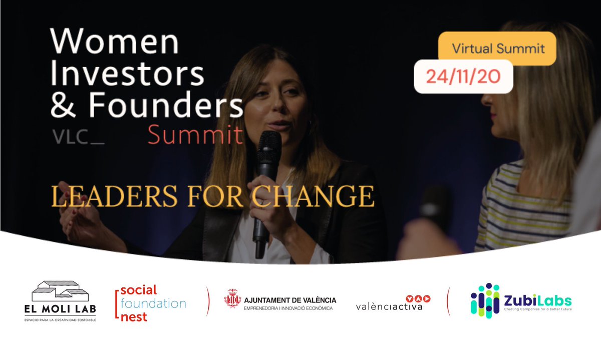 vlcstartupweek's tweet photo. #WIFS20 is an online event for women who aspire to create, lead, and scale their startups by providing them with the necessary tools and connections with successful women investors and entrepreneurs they can draw their inspiration from.
Free 👉 https://t.co/iAxEbjqQpo https://t.co/RE1d4twWV5