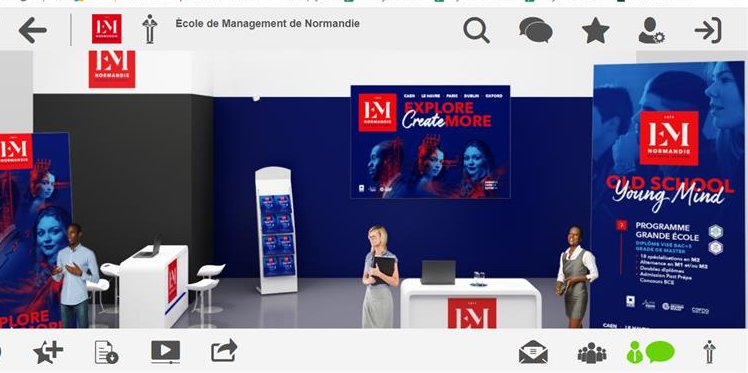 EMNormandie's tweet photo. L’@EMNormandie est présente aujourd’hui sur le forum virtuel #forumgrandouest à destination des élèves de classe préparatoire #CPGE @MBarillon et @LeonoreGouenard sont ravies de vous accueillir avec nos étudiants pour vous renseigner ! cc @APHEC_Twit
👉 https://t.co/B5Snu58lGd https://t.co/OnBzovPDg5