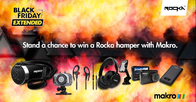 It's competition time again and you could WIN big with Makro! 

𝗟𝗜𝗞𝗘 ❤️ or 𝗥𝗘𝗧𝗪𝗘𝗘𝗧 this Tweet to opt-in for alerts on this week’s deals🔥and stand a chance to 𝗪𝗜𝗡 1 of 2 Rocka hampers 🛍️.

Ts and Cs apply. Ending Nov.