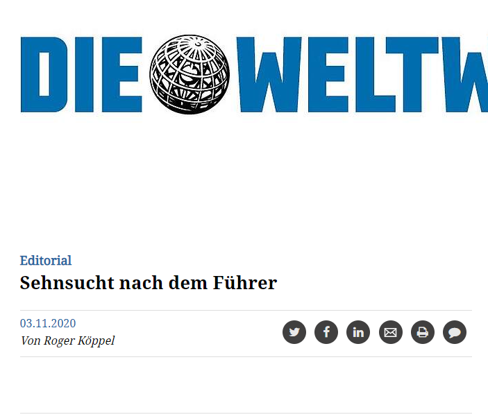 Manche können den Wahlausgang kaum erwarten. Insbesondere einer. Denn er hat... #Weltwoche