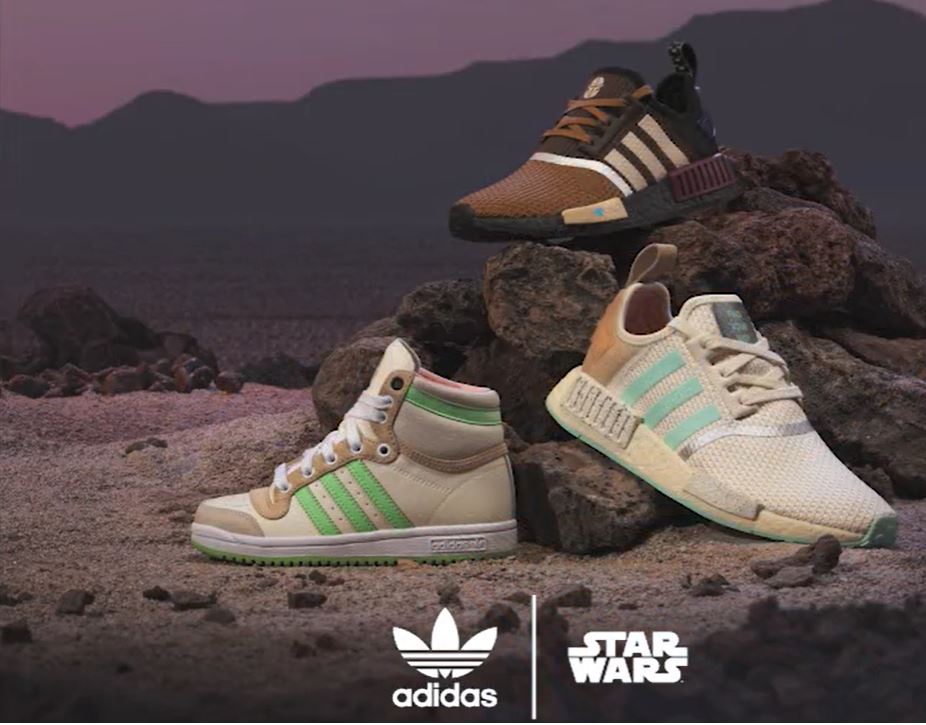 "Ad: Releasing in 30mins via adidas Star Wars x adidas 'The Mandalorian' Collection' =&gt; https://t.co/hcNr48SGl6 https://t.co/4cZmxPpjrv" / Twitter