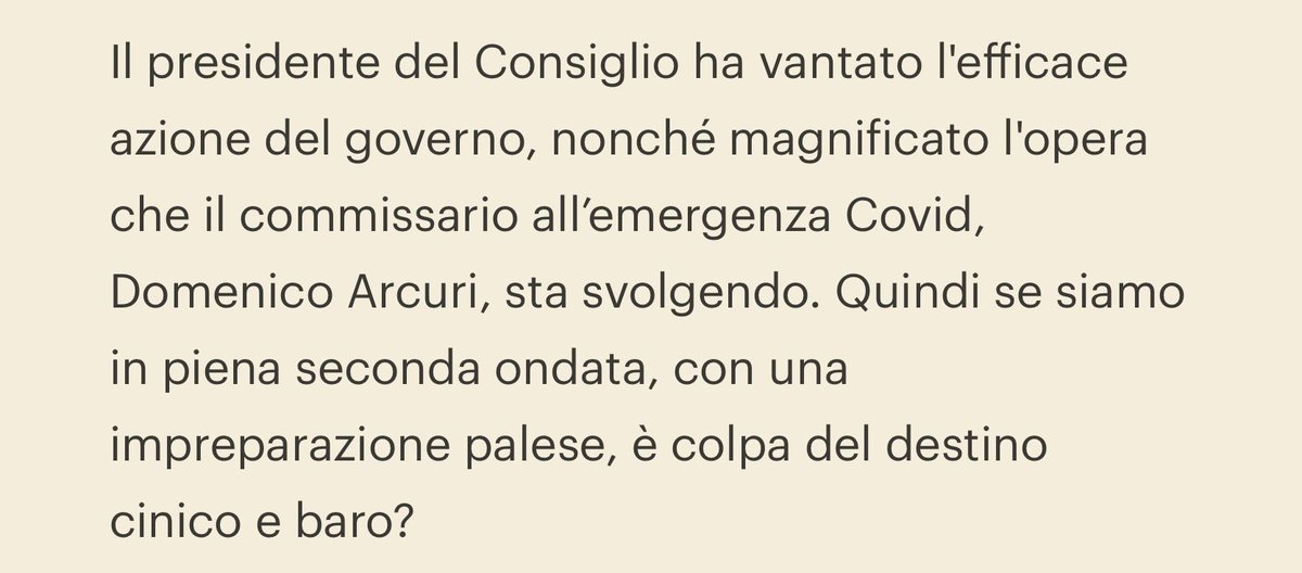 Il nuovo Dpcm è il trionfo dello scaricabarile buff.ly/3mWhjkB di <a href="/vitalbaa/">Vitalba Azzollini</a>