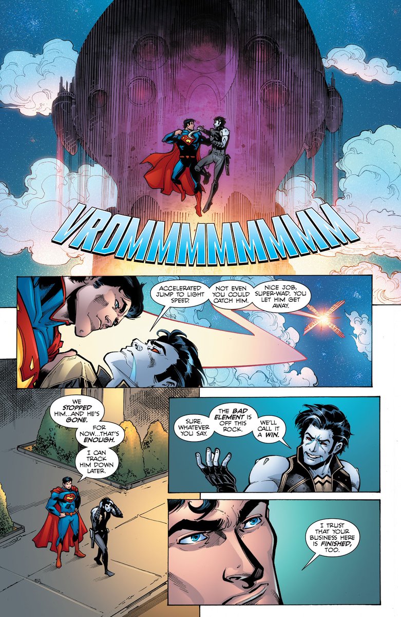 I mean hell look at him try to not troll Superman, a classic staple of the character, everything is so serious with him that it's make most readers not like him that much, if you want serious anti heroes DC was OVERLOADED with them at the time.