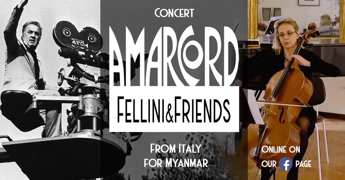#buildingbeyond any borders
When the #culture brings #people #TOGETHER 
#Thanks to @ItalyinMyanmar for such a welcome invitation

#BetterTogether #future #buildingabetterlife #music #Cinema #anniversary