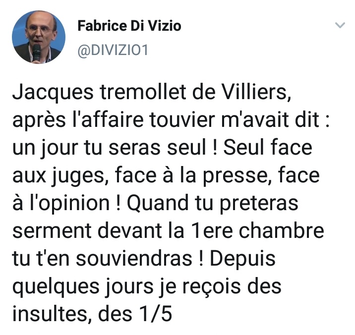 JeanYvesTarrade's tweet photo. Quelqu'un pourrait suggérer à notre cher Fabrice @DIVIZIO1 que le moment semble venu pour lui de débloquer tous les #pro_Raoult qui ne demande aujourd'hui qu'à le soutenir.
Si un "non bloqué" veut lui faire la liste, il peut m'y inscrire.
Merci. https://t.co/YoX99mv3eR