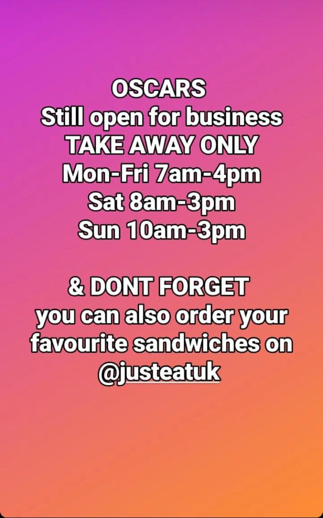 Oscar’s Ealing (@ealingoscars) on Twitter photo 