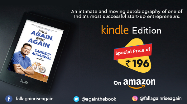againthebook's tweet photo. Get your Kindle Edition for "Fall Again Rise Again" from Sandeep Aggarwal on Amazon here: https://t.co/ruTWasVm8F
#fallagainriseagain #KindleEdition #amazonkindle #kindlebooks #entreprenuership #inspiration https://t.co/UEed99zYX5