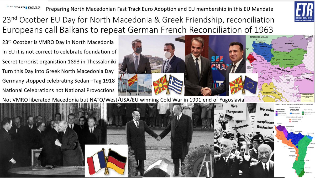 GunterFehlinger's tweet photo. @GermanyDiplo @HeikoMaas @NikosDendias @MelizaHaradinaj Thanks for #PrespaPeace but now it is time for next stop
@Zoran_Zaev @Dimitrov_Nikola adopt Euro and let us bring North Macedonia in EU now https://t.co/r4IoY6LkoL