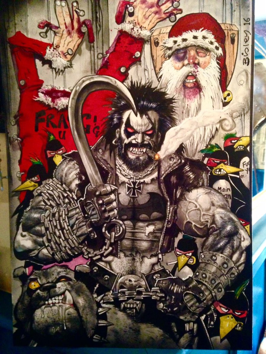 Look not every character should be the same, people like Lobo as this BIG MUSCLEBOUND DICK who just does whatever and get on people nerves, he's often the butt of the joke anyway, and his various comics have some amazing Simon Bisley art, sometimes classics stay around.