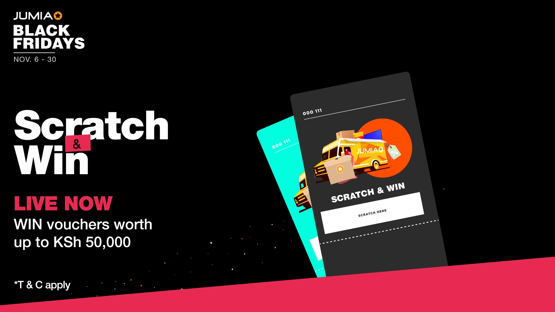 Jumia Kenya On Twitter Scratch Win Vouchers Today Get Your Black Friday Free Voucher Here Https T Co Edo2wgqk01 Redeemable From 5th Nov At 11 59 Pm Jumiablackfridays Https T Co Mxu9wkvnun