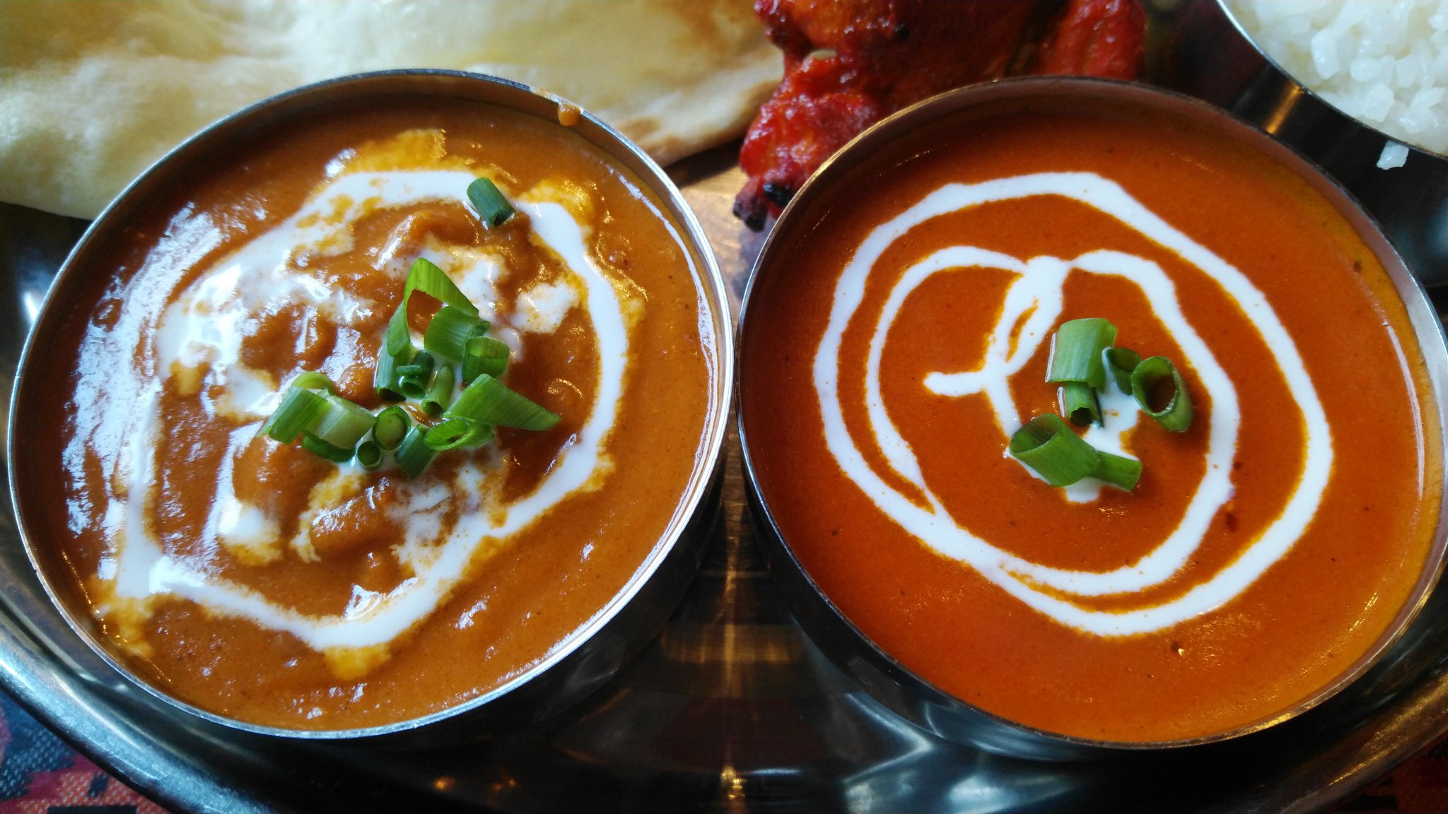 まさ サヒール 東京北区北赤羽 2度目の訪問 ２種類カレーランチセットです キーマエッグ バターチキン ここのランチ 美味いんだよね 気に入ってます 赤羽 カレーノトリコ カレーの鬼 ナン食べ放題 赤羽 北赤羽駅 カレー インドカレー 北区