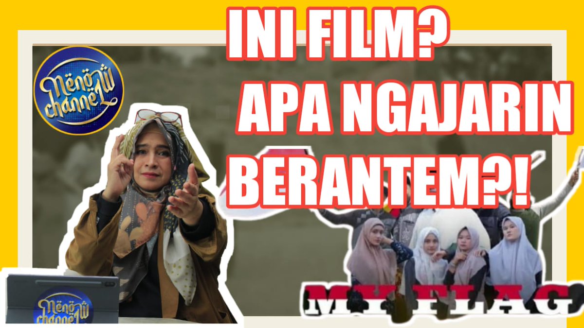 nenowrs's tweet photo. https://t.co/YWUWPYimTO

JANGAN PERTENTANGKAN YANG SUNGGUH TAK PERLU DIPERTENTANGKAN

Film kan alat edukasi masa yang ampuh. 

Tonton juga episode sebelumnya
https://t.co/nbUigjYu6N

https://t.co/X2BYvptraN https://t.co/rfeWE6HuUo