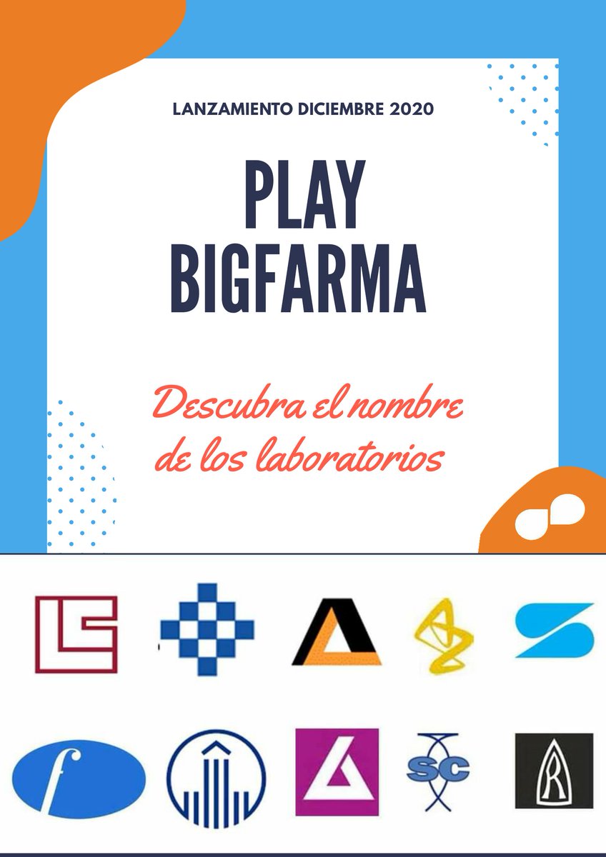 Bigfarma2018's tweet photo. LANZAMIENTO DICIEMBRE 2020
PLATAFORMA PARA PROVEEDORES DE LA INDUSTRIA DE LA SALUD 
#juego #play #proveedores #compras #empresas #EMPRENDEDORES #salud #laboratorios #insumos https://t.co/yQ73hmnFy7
