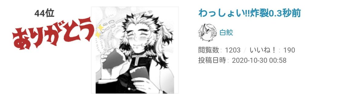 勢いに任せて描いた落書きが支部の地域ランキング入ってしまった…ありがとうございます…おいもたくさんたべてほしい… 