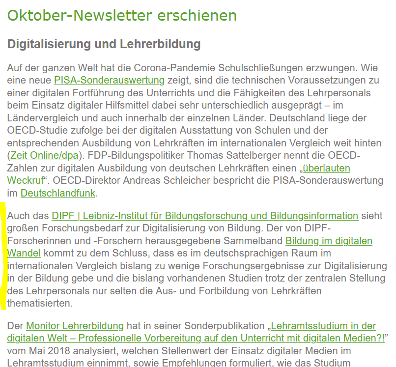 FachportalPaed's tweet photo. Mehr Infos zum ersten Band der mehrteiligen Critical Review Reihe „Digitalisierung in der Bildung“ gibt's im #bildungsserverBlog: https://t.co/I1cabtboJQ @dipf_aktuell https://t.co/JBXcawXRBE