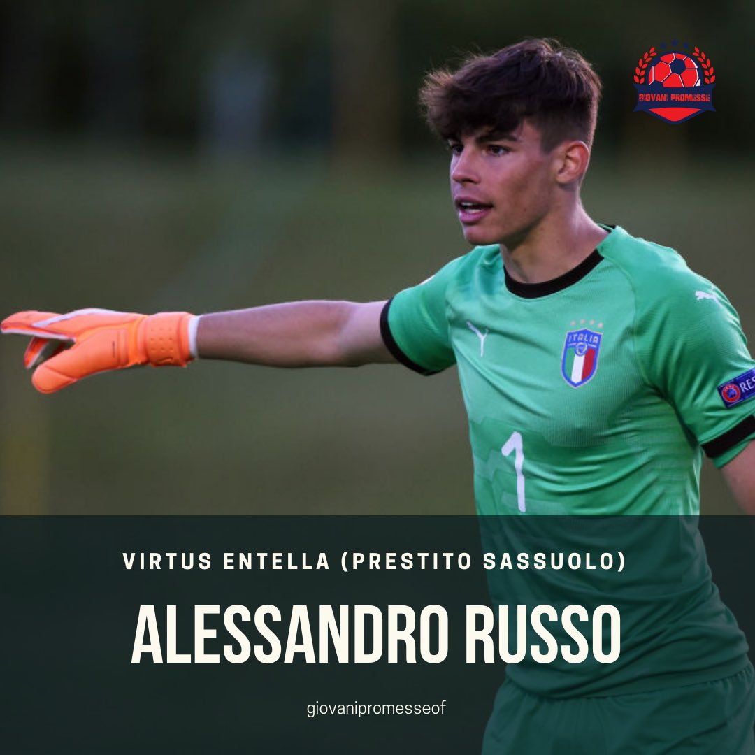 Alessandro Russo
Ruolo: Portiere
Anno: 2001
Squadra: Virtus Entella (prestito Sassuolo)
@alessandrorusso