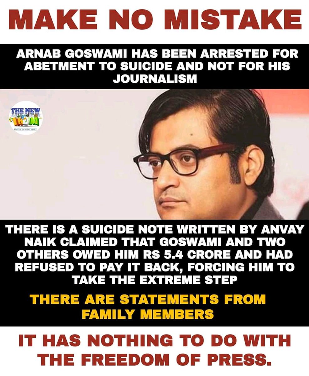 <a href="/AmitShah/">Amit Shah</a> He is a criminal,  he is a murderer , only journalist just to lick many's asses .....how can you say it's a threat to democracy while he is arrested for abetting suicide......aise kaise mota bhai...