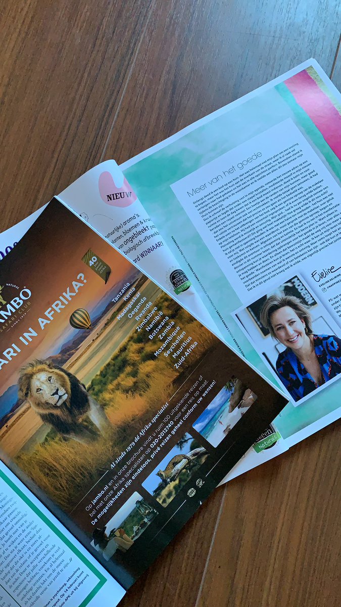 Reading magazines from right before Corona (February 2020) is a surreal experience.