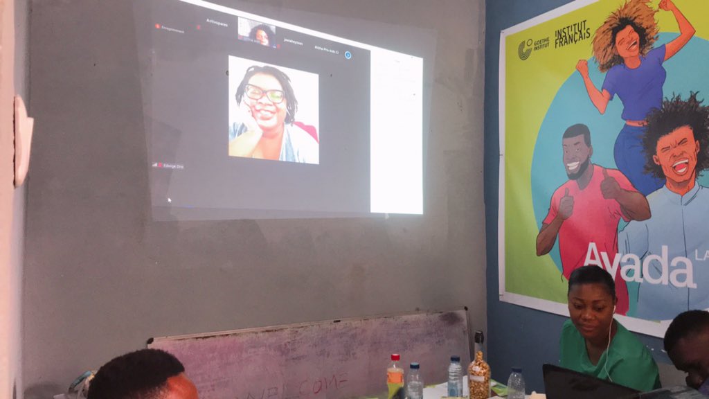ActivSpaces's tweet photo. Welcome and opening to #Ayadalab digital feedback meeting. 
#Cameroon 🇨🇲#Ghana 🇬🇭#Nigeria 🇳🇬 #IvoryCoast 🇮🇪  #Senegal 🇸🇳 https://t.co/czj8yQB8pk