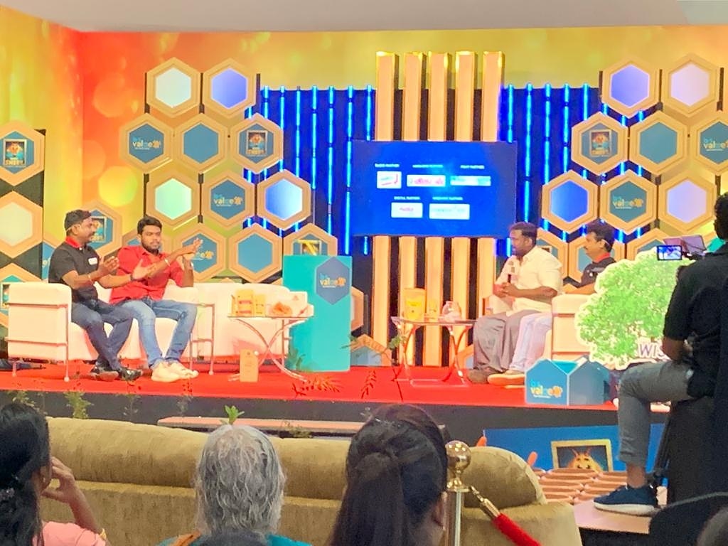 marketofindia's tweet photo. Comedian-Actor Robo Shankar at the Grand Launch of @BlackSheepTamil OTT launch happening vibrantly at the MOI Experience Centre today, powered by SPR City.
#MarketOfIndia #BlacksheepTamil #OTTLaunch #MOIExperienceCentre https://t.co/fpRidw85Qg