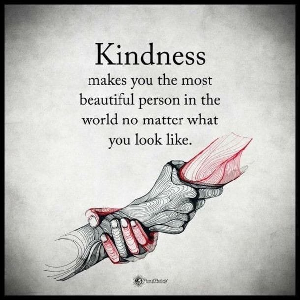 Good Morning !
￼
#kindnessmatters

agree?