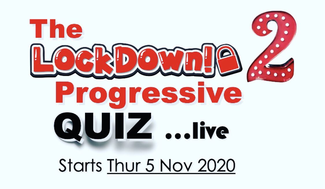 joffeaton's tweet image. Starting tomorrow (Thursday 5 Nov), and every weekday evening during Lockdown2. 

Be a solo household team or link up with others via the chat feature. 

General knowledge, Movies, Sport, Logos, TV, Music Backwards, and of course ‘the nasty number 9’ is back.

More to come!