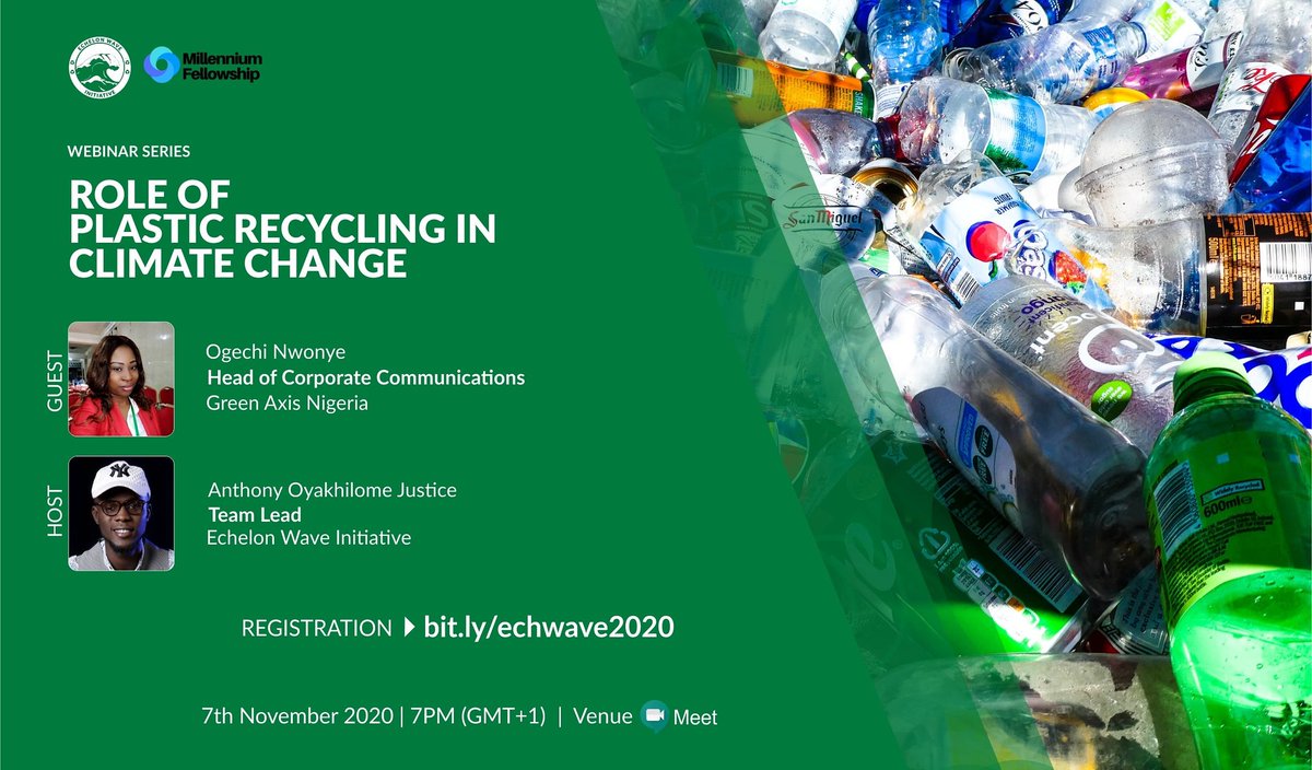 Greenaxisng's tweet photo. Register here to join us on the conversation.
https://t.co/XdbvKreTXp
#plasticrecycling #plasticpollution #Youth4Land #climatechange #produce2reuse https://t.co/rSrXpi50d5